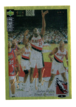 1994-95 Collector&#39;s Choice Gold Signature Aaron McKie #341 RC Trail Blazers EX - £5.66 GBP