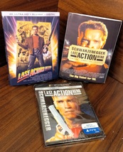 Last Action Hero (4K+Blu-ray-No Digital)Custom Slipcover-Free Shipping w/Trackin - £16.44 GBP