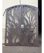 Contemporary Dual Entry Metal Gate Ornamental Garden Entry Modern gate - $46,020.49 MXN