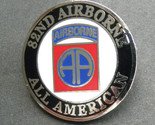 ARMY 82ND AIRBORNE DIVISION ALL AMERICAN LAPEL PIN BADGE 1 INCH - £4.54 GBP