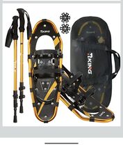 Brand new child size snowshoes HRKING 30 to 70 lb approx 3-10 years - $29.65