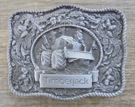 Timberjack Belt Buckle Solid MetaL 550-OL LOGGING MACHINE - $30.29