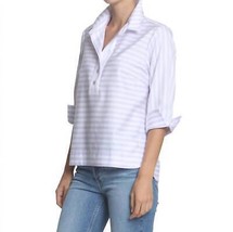 Hinson Wu aileen top in Lilac/White - size 4 - £142.20 GBP