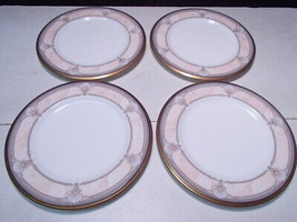 4 NORITAKE BONE CHINA BREAD / SIDE PLATES PACIFIC MAJESTY 9771 ~ 6 3/4&quot;   - $19.99