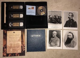 The Gettysburg Limited Collectors Edition Set (3 Pcs VHS,1994)TESTED-RARE-SHIP24 - £129.09 GBP