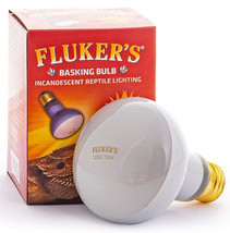 [Pack of 3] Flukers Basking Bulb Incandescent Reptile Light 75 watt - £31.05 GBP