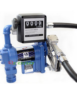 Gasoline Anti-Explosive Fuel Transfer Pump 12V DC 15GPM Diesel Gas Refil... - $384.69 CAD