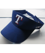 MLB Texas Rangers Raised Replica Cotton Baseball Visor 175 Adult - £15.72 GBP