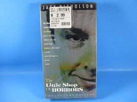 The Little Shop of Horrors (VHS) Jack Nicholson 1960 Version Collectors Edition - £7.57 GBP