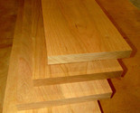 4 PIECES KILN DRIED 4/4 FAS FINISHED S4S CHERRY LUMBER WOOD 24 X 6 X 3/4&quot; - £47.43 GBP