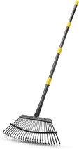 65 Inch Rake For Leaves, Rakes For Lawns Heavy Duty Hoe Lawns Leaf Lawn ... - $37.96
