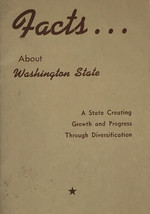 Washington State Facts Vintage Travel Guide Booklet 1958 Dept of Commerc... - $14.85