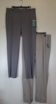 NWT ~ Lauren Ralph Lauren Ultraflex Pants Tan Grey Sz: 36W x 32L Classic... - $75.95