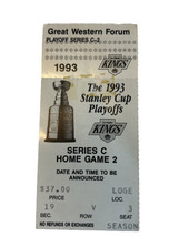 LA Kings - Leafs Stanley Cup Playoffs Ticket Stub Conf. Finals 05/23/93 Gretzky - £39.62 GBP