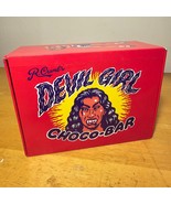 R. Crumb Devil Girl Choco-Bar Empty Collector&#39;s Stash Box Comic Horror - $71.73