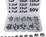 SMD Aluminum Electrolytic Capacitor 50V Assortment - $21.85