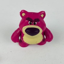 Toy Story 3 Dark Pink Bear Bushy Eyebrows Huggin Bear Character Toy Figure Kids - £6.73 GBP