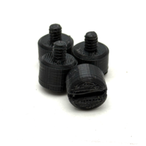 Fit for IBM Selectric part 1174008 SERVICE FEET BLACK COLOR SET OF 4 - $16.55