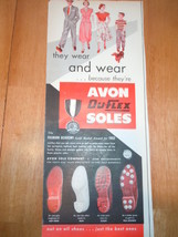 Vintage Avon Duflex Soles Magazine Advertisement 1950&#39;s - £3.17 GBP