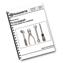 HUSQVARNA RIDE ON MOWER - YTH1848XP  YTKH1848XP B - OPERATOR MANUAL WIRING - $653.86 MXN