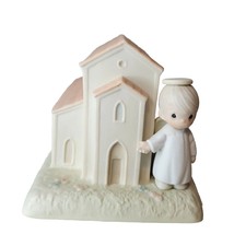 Precious Moments There&#39;s A Christian Welcome Here VTG 1989 Fast SHIPPING... - £18.04 GBP