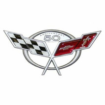 C5 Corvette 50th Anniversary Metal Sign - £71.93 GBP