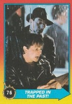 1989 Topps Back To The Future II #76 Trapped In The Past! Marty McFly Fox - £0.71 GBP