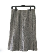The Limited Vintage 90s Women&#39;s Pencil Skirt Size 0 Fringe Lined Gray - $34.42