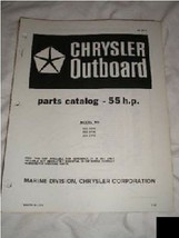 Chrysler Outboard Parts Catalog 55 HP - £7.73 GBP