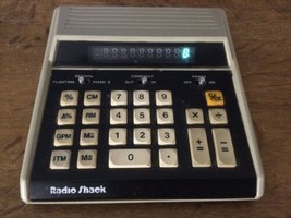 Vintage Radio Shack EC-2001 Portable Desktop Calculator Tested Working - £18.68 GBP