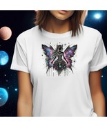Celestial Fairy T-Shirt 100% Cotton Cosmic Goth Fairy Tee L-3X Mystical - $26.38 CAD+