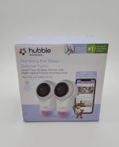 Hubble Connected Nursery Pal Glow  Deluxe twin Smart HD WiFi Video Baby 2 pack - £79.13 GBP