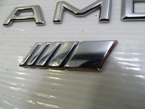 04 Mercedes R230 SL55 emblem set, on trunk lid SL55 AMG Item image 2