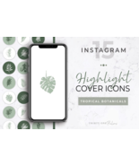 Botanical Instagram Highlight Icons - $54.98 MXN