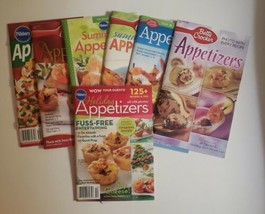 Lot Of 7 Appetizers Recipe Booklets - £14.40 GBP