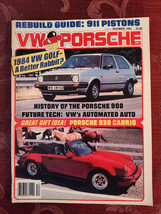 Rare VW PORSCHE Magazine December 1983 Volklswagen Golf 930 Cabriolet - £11.60 GBP