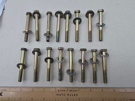 23MM66 Set Of 16 Bolts, Grade 5, 2-3/4 X 5/16NC, 1&quot; Threaded, Good Condition - £3.94 GBP