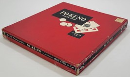 *AP) Vintage Pokeno Po-Ke-No Poker Keno Game 12 Board Set U.S. Playing Card Co - £15.81 GBP