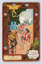 Patriotic Bayonet Charge Battle at Bunker Hill Charlestown MA DB Postcard N14 - £7.70 GBP