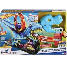 Hot Wheels City T-Rex Chomp Down Playset - £69.55 GBP