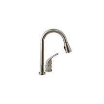 Pull-down RV Kitchen Faucet - Brushed Satin Nickel - $287.56