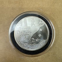 Don’t Tread On Me Boston Tea Party 1 Oz Troy .999 Silver Coin 1773 - $37.99