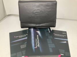 2011 Hyundai Sonata Owners Manual Set with Case OEM F04B41010 - $17.99