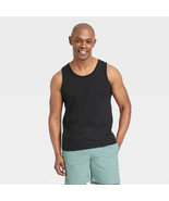 Goodfellow &amp; Co Men&#39;s Black Tank Top MEDIUM Cotton Blend Soft New - €10,37 EUR