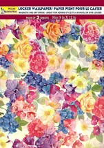 Magnetic Locker Wallpaper (Full Sheet Magnetic) - Flowers - v6b - £19.34 GBP