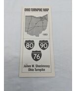 Vintage 1983 Ohio Turnpike Map Brochure - €15,40 EUR