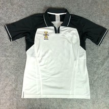 Idaho Vandals Womens Shirt Medium Adidas White Black Polo Logo Top NCAA ... - £14.64 GBP