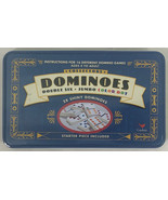 Collectors Dominoes Double Six Jumbo Color Dot 1998 Cardinal - £14.78 GBP