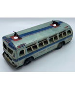 Vintage 1950&#39;s Yonezawa Express Sightseeing Bus Tin Litho Friction Toy C... - £22.02 GBP