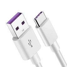Huawei 5A Fast Charging USB Type C Data Charger Cable Lead for P20 P30 Pro Lite - £2.84 GBP